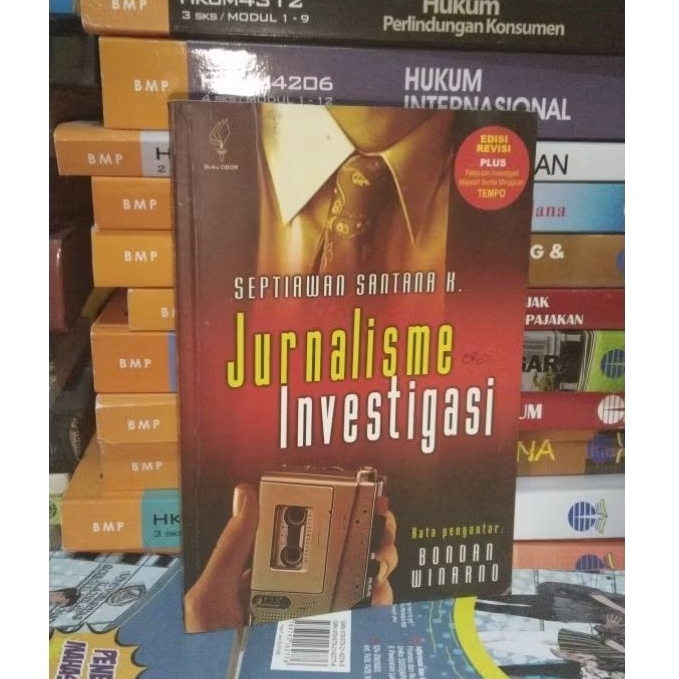 original buku jurnalisme investigasi - Septiawan