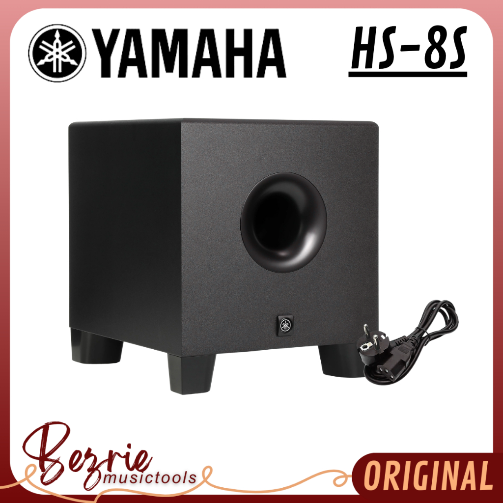 Yamaha HS8S Powered Studio Subwoofer 8 Inch Yamaha Speaker Subwoofer
