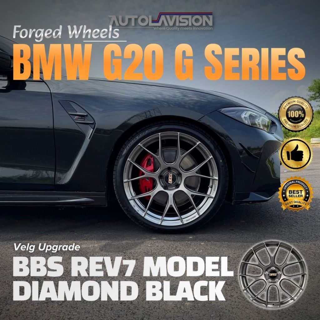 BMW G20 320i 330i G80 M3 G SERIES - UPGRADE CENTRE BORE VELG - R20 FORGED ALUMMINIUM WHEELS - PREMIU