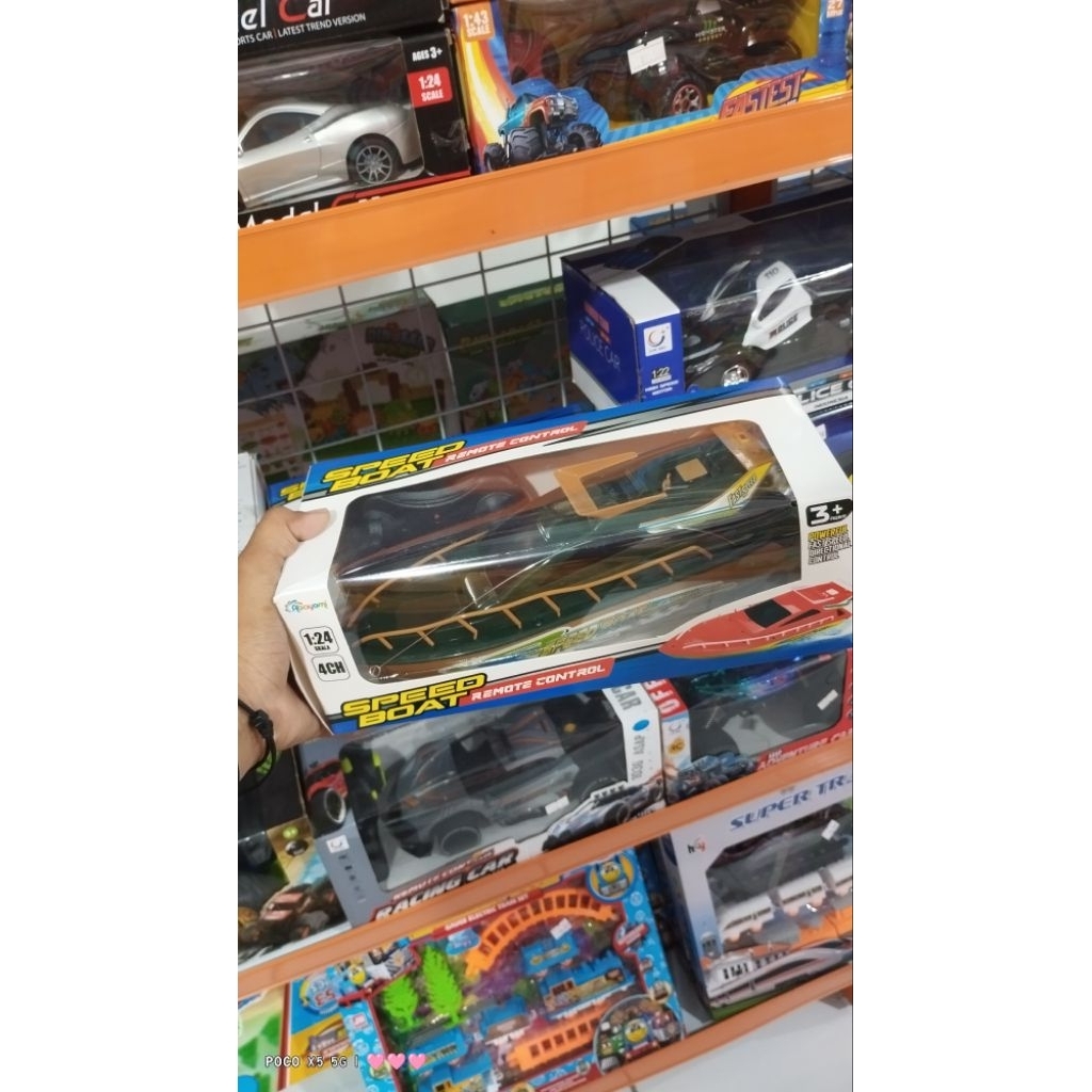 MAINAN ANAK REMOT CONTROL KAPAL SPEEDBOAT(RC Speedboat)