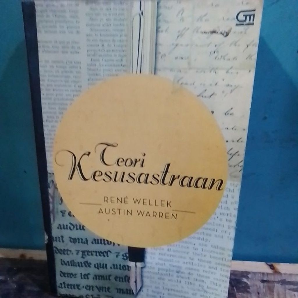 Teori Kesusastraan Rene Wellek original