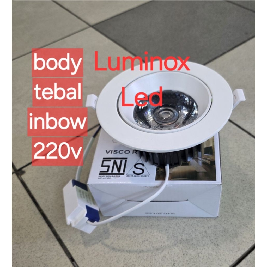 downlight led cob 30w 30watt / spotlight ceiling plafon led 30w 30 watt inbow 220volt