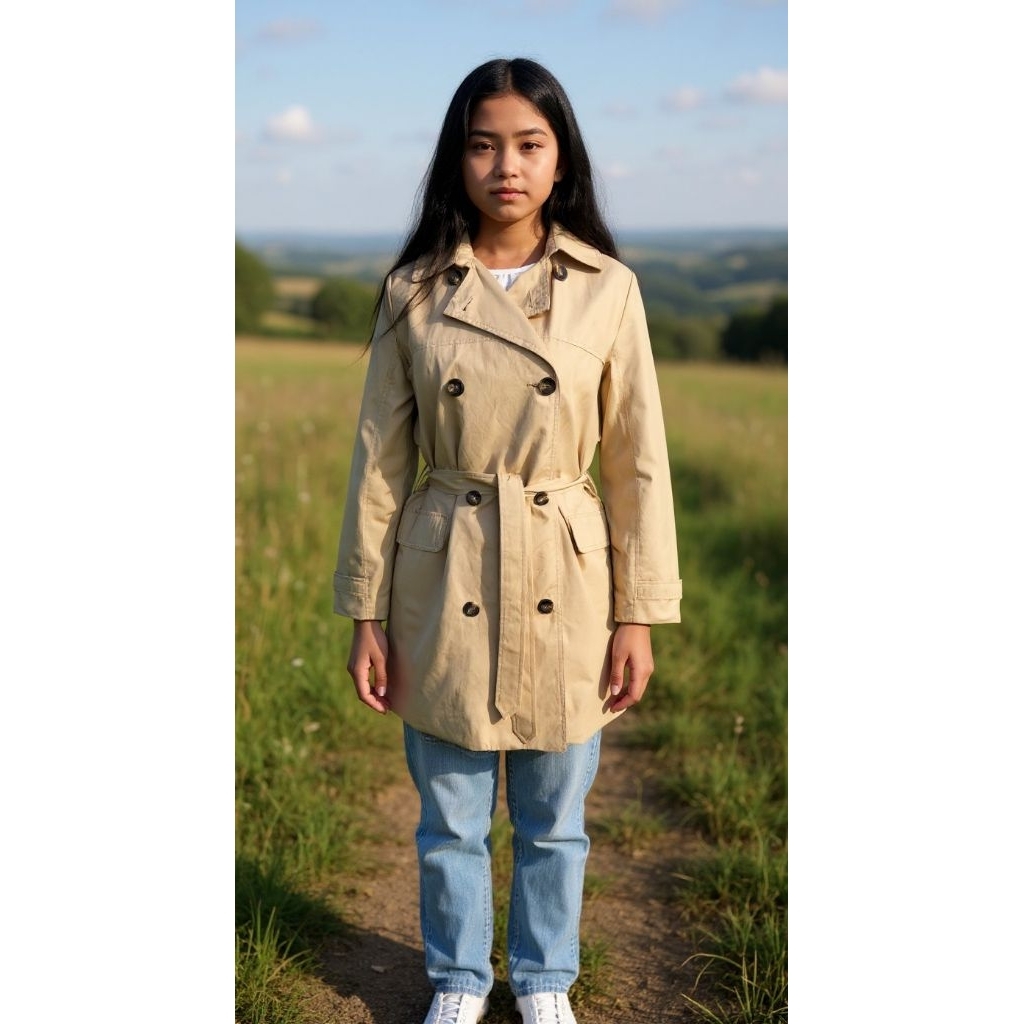 ZARA GIRLS Coat Jacket Mantel Anak Perempuan