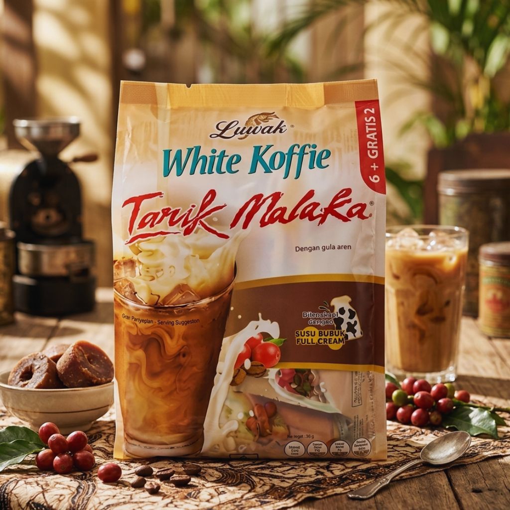 luwak white koffie tarik malaka