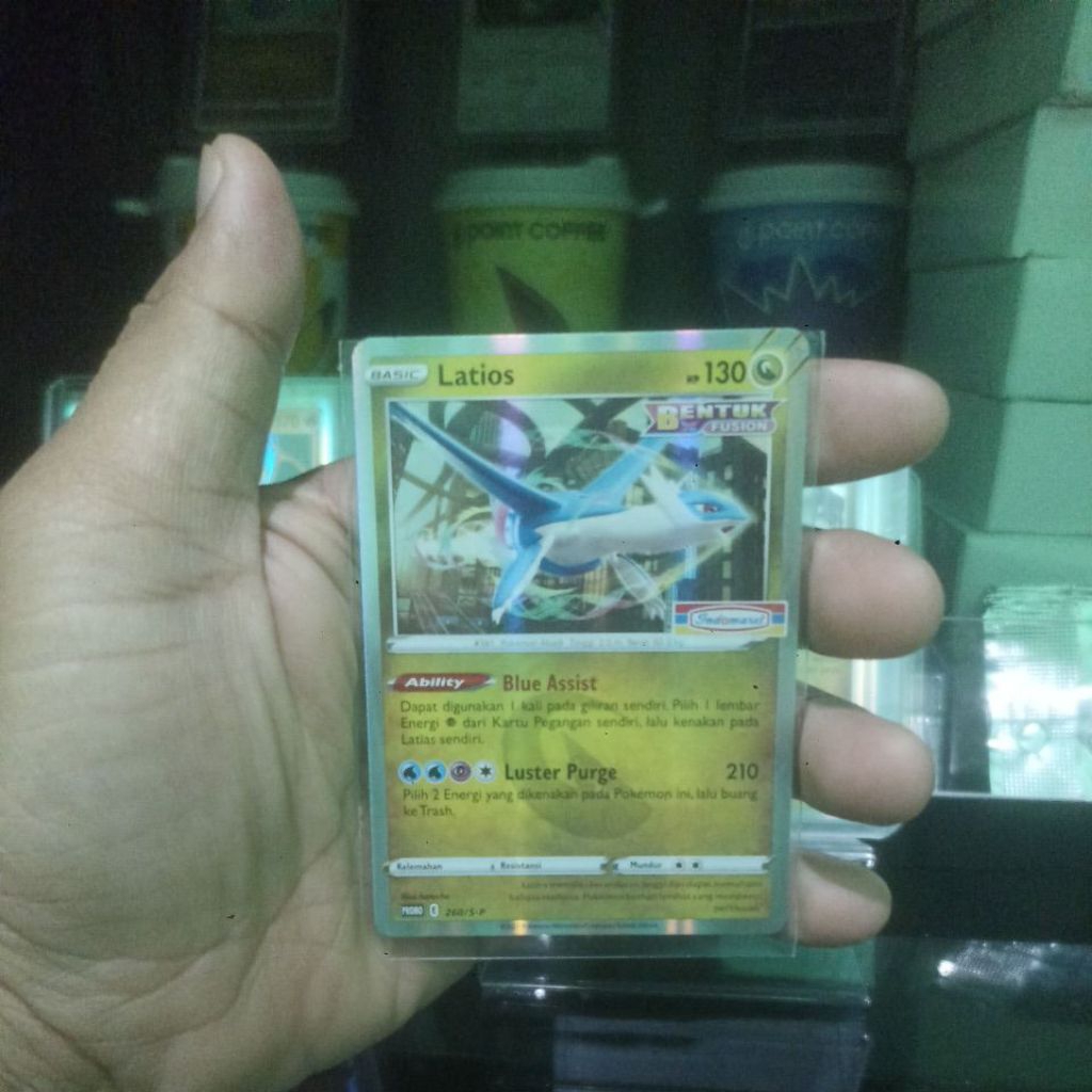 KARTU POKEMON LATIOS HOLO ORIGINAL