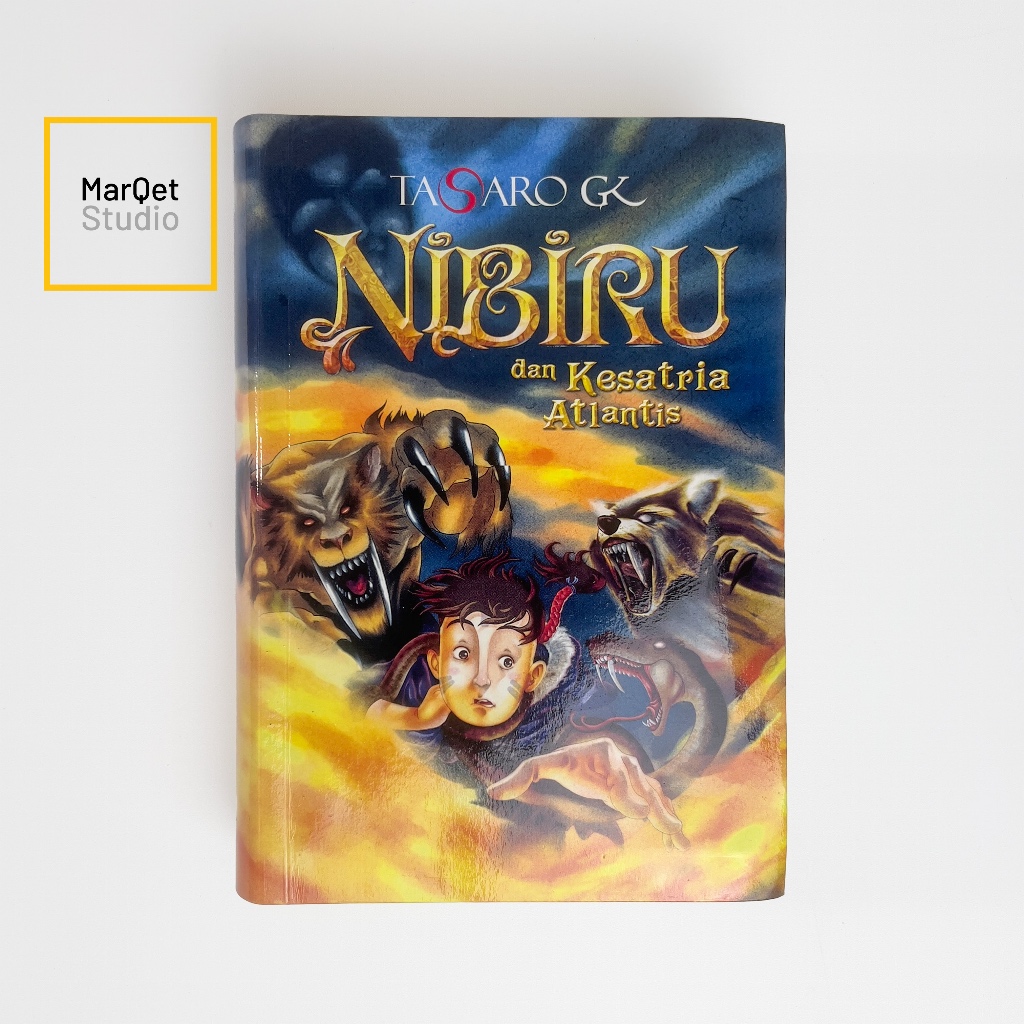 Nibiru dan Kesatria Atlantis – Tasaro GK | Buku Preloved Fantasi Original Hardcover