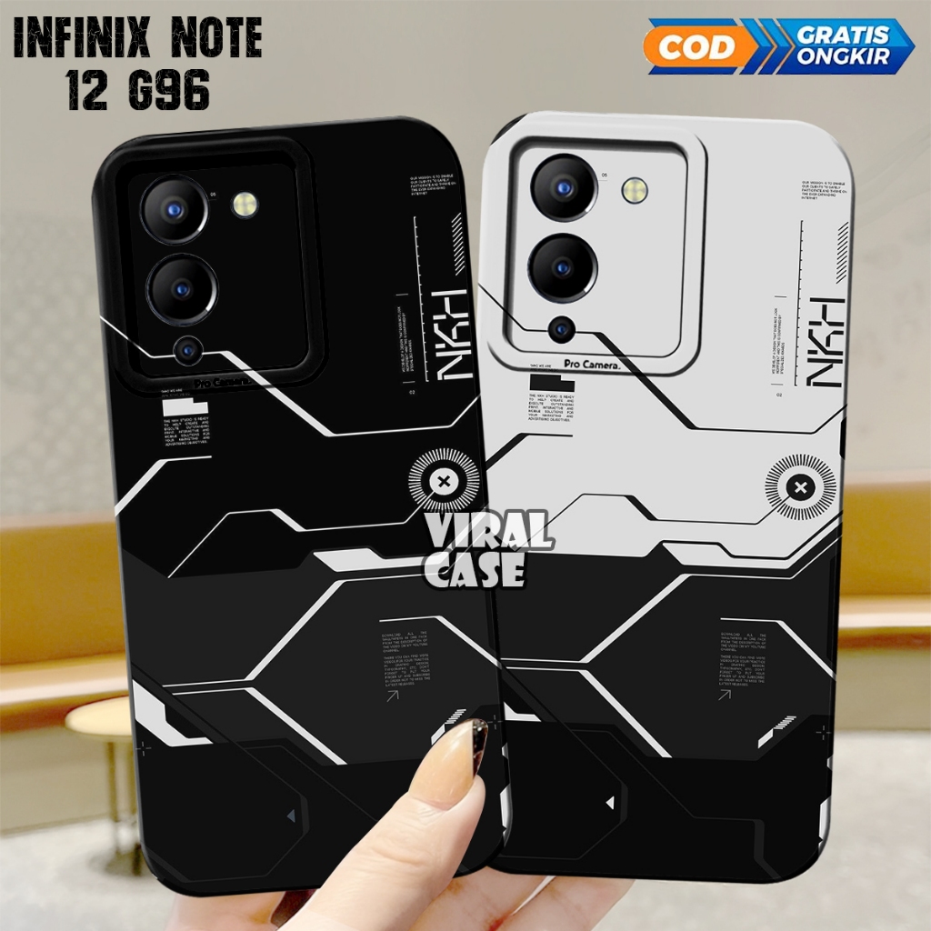 Softcase Pro Camera Case INFINIX NOTE 12 G96 / INFINIX NOTE 12 TURBO 2022 - Silikon Hp Infinix Terba