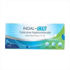 Indal-CTN 10 tablet Mengatasi Alergi Biduran