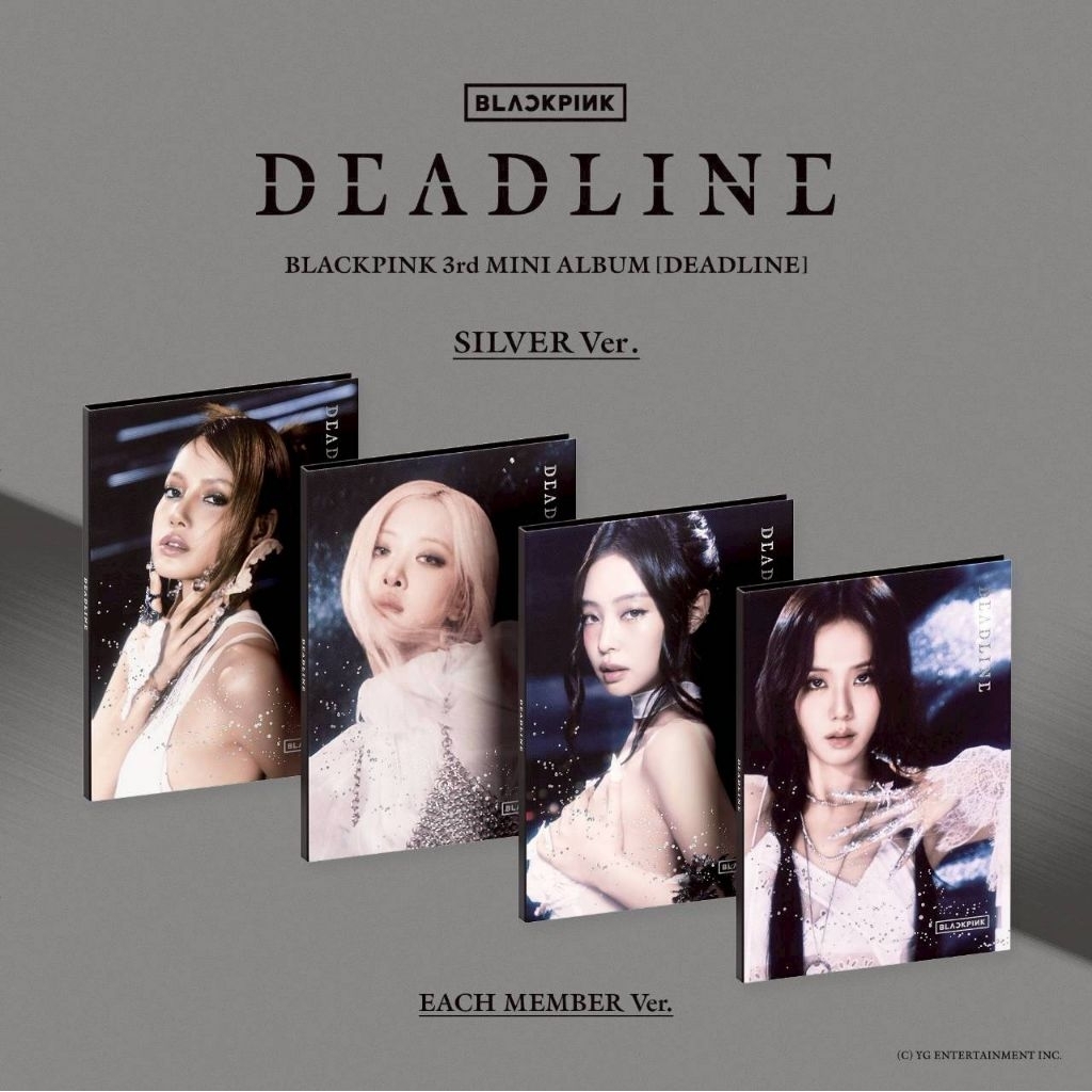 [READY STOCK] BLACKPINK 3rd Mini Album <DEADLINE> SILVER / BLACK / PINK / GRAY / MOODLAMP VER BP PC 