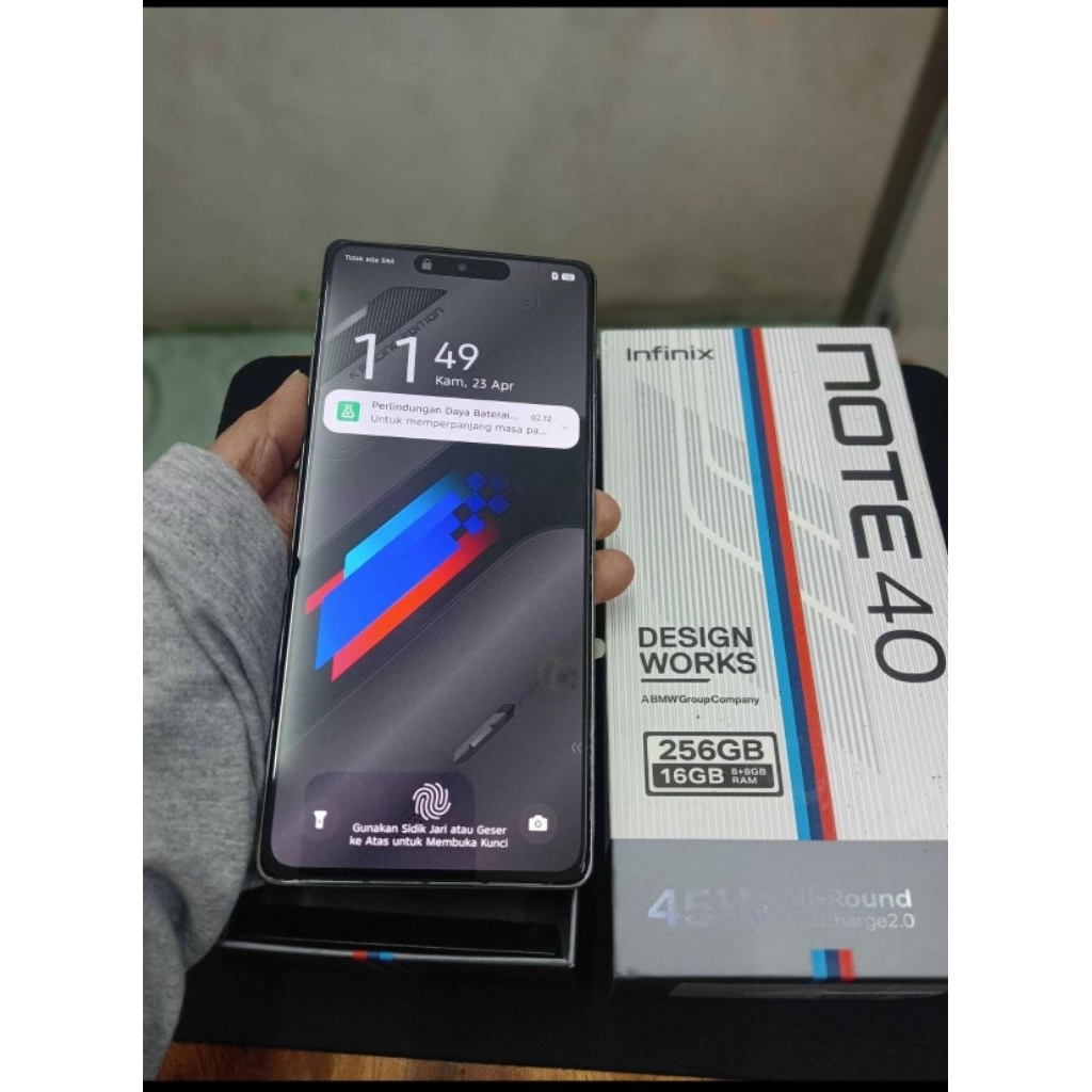 Infinix Note 40 layar AMOLED
