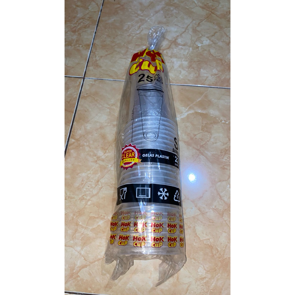 Gelas Hok 22oz Slim (25pcs)