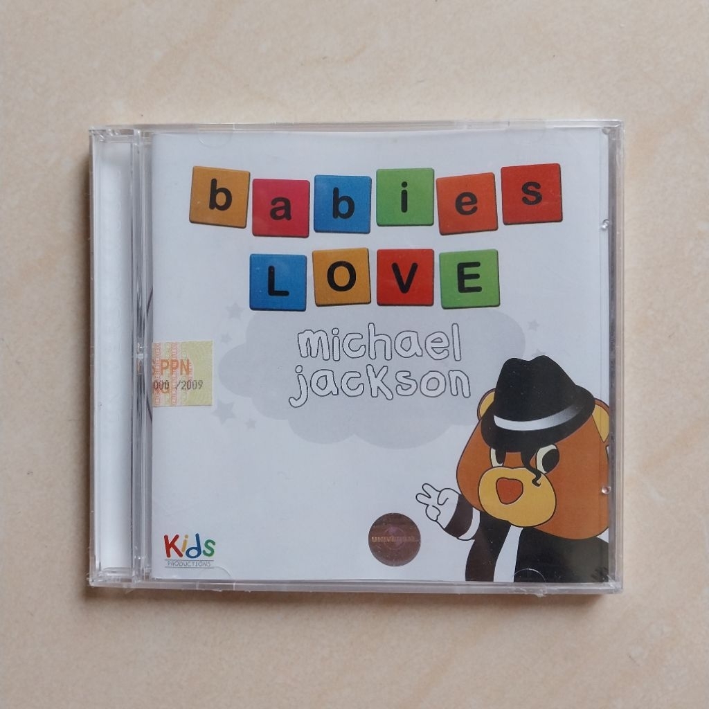 CD MICHAEL JACKSON ALBUM BABIES LOVE