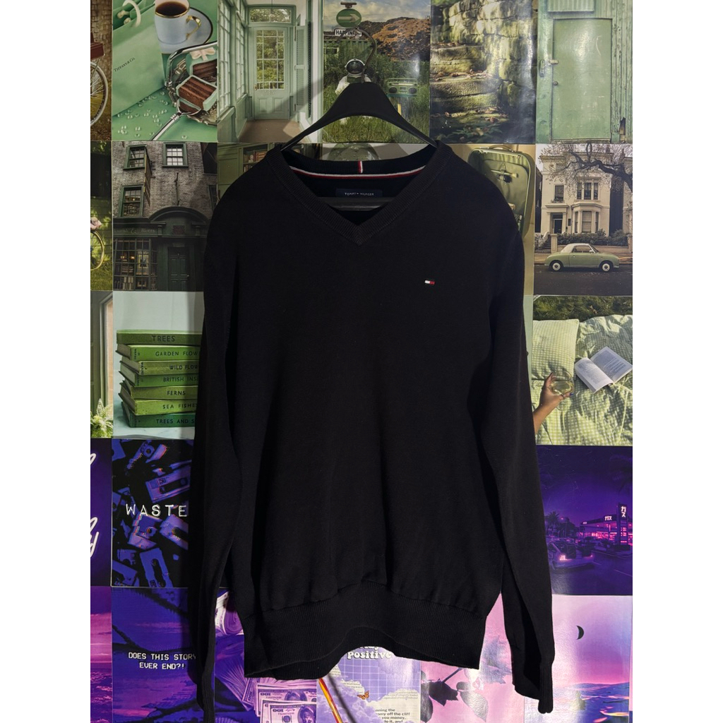 Tommy Hilfiger Sweater in Cotton Knitwear Preloved