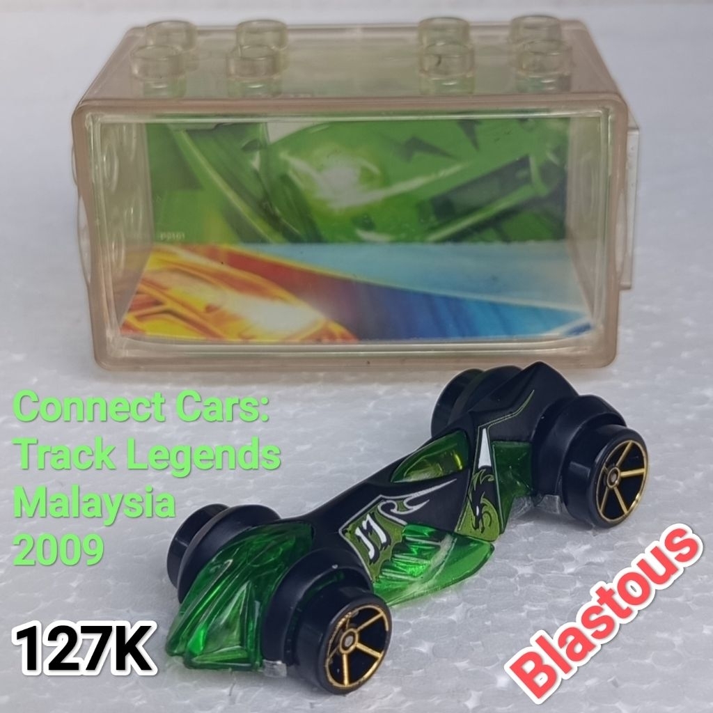 Hot Wheels Connect Cars Track Legends Blastous Loose