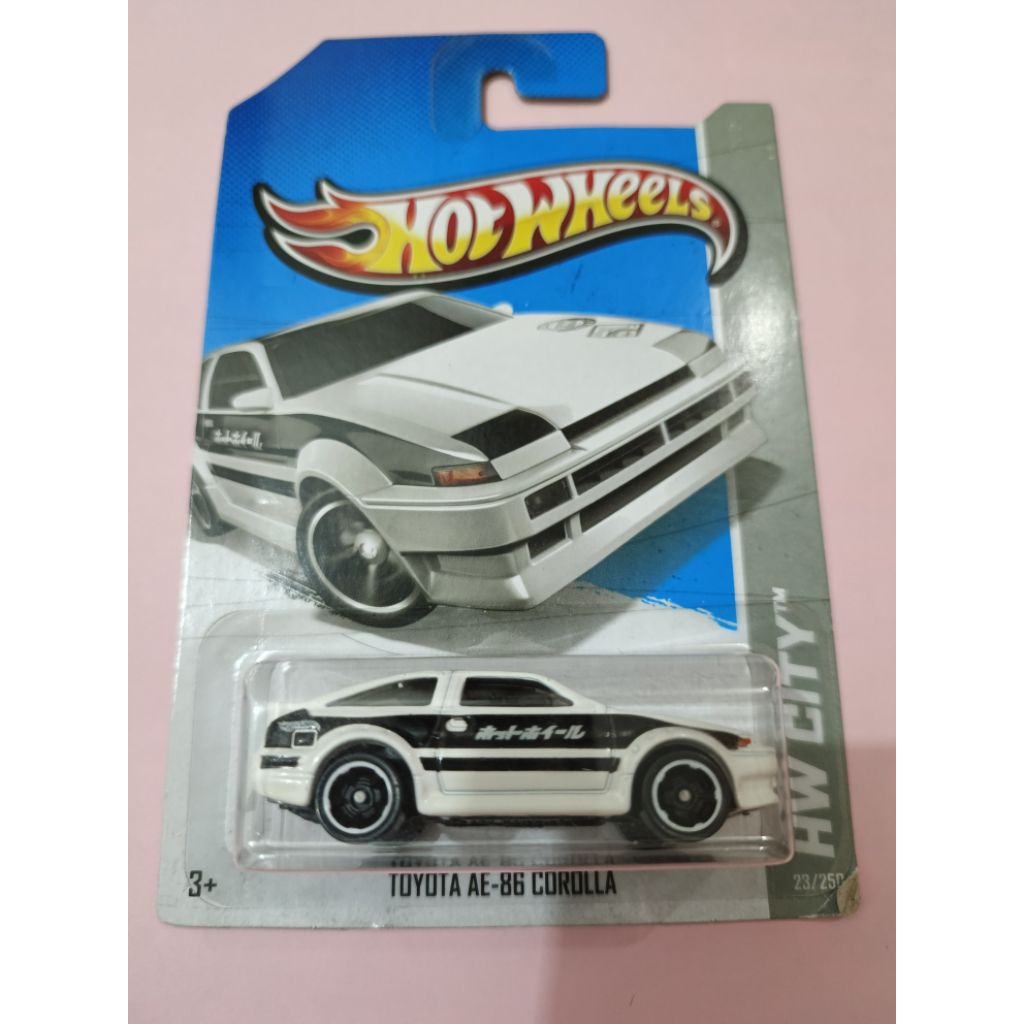 HOTWHEELS TOYOTA AE-86 COROLLA