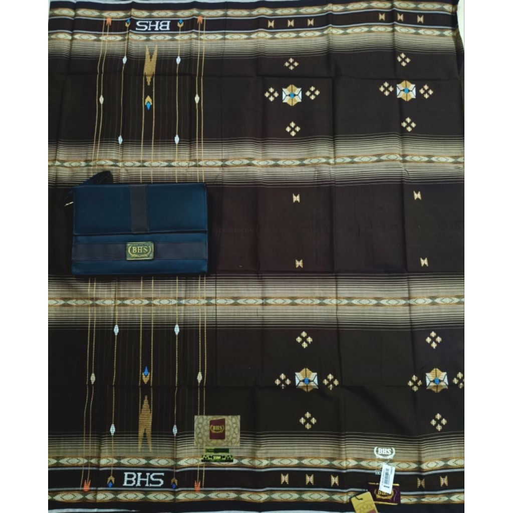 Sarung BHS Spunsilk SSM Gold Lawas Sutra Spunsilk Jahitan Tengah ATBM Limited Edition (COD)