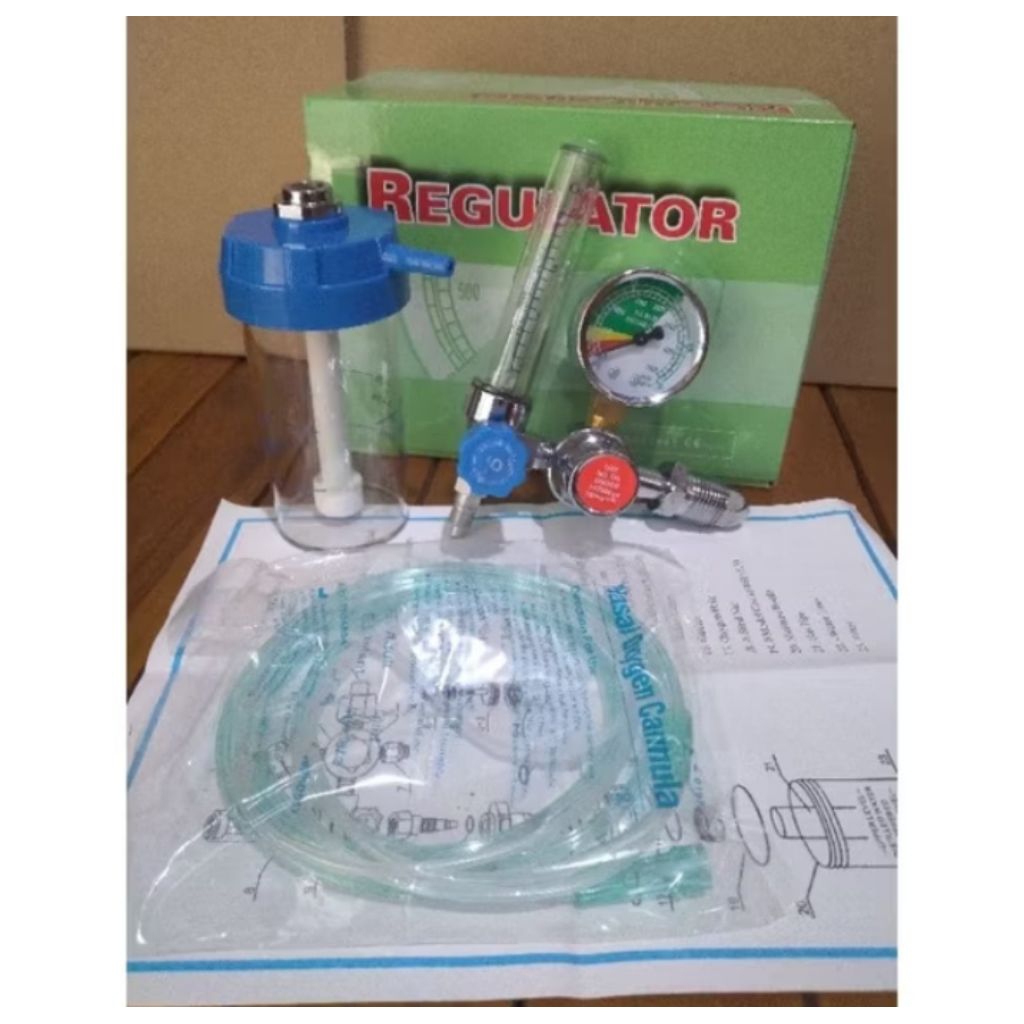 Regulator Oksigen Medis - Alat Medis Regulator Oksigen