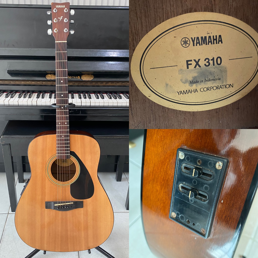 GITAR AKUSTIK ELEKTRIK SECOND ORIGINAL YAMAHA FX310