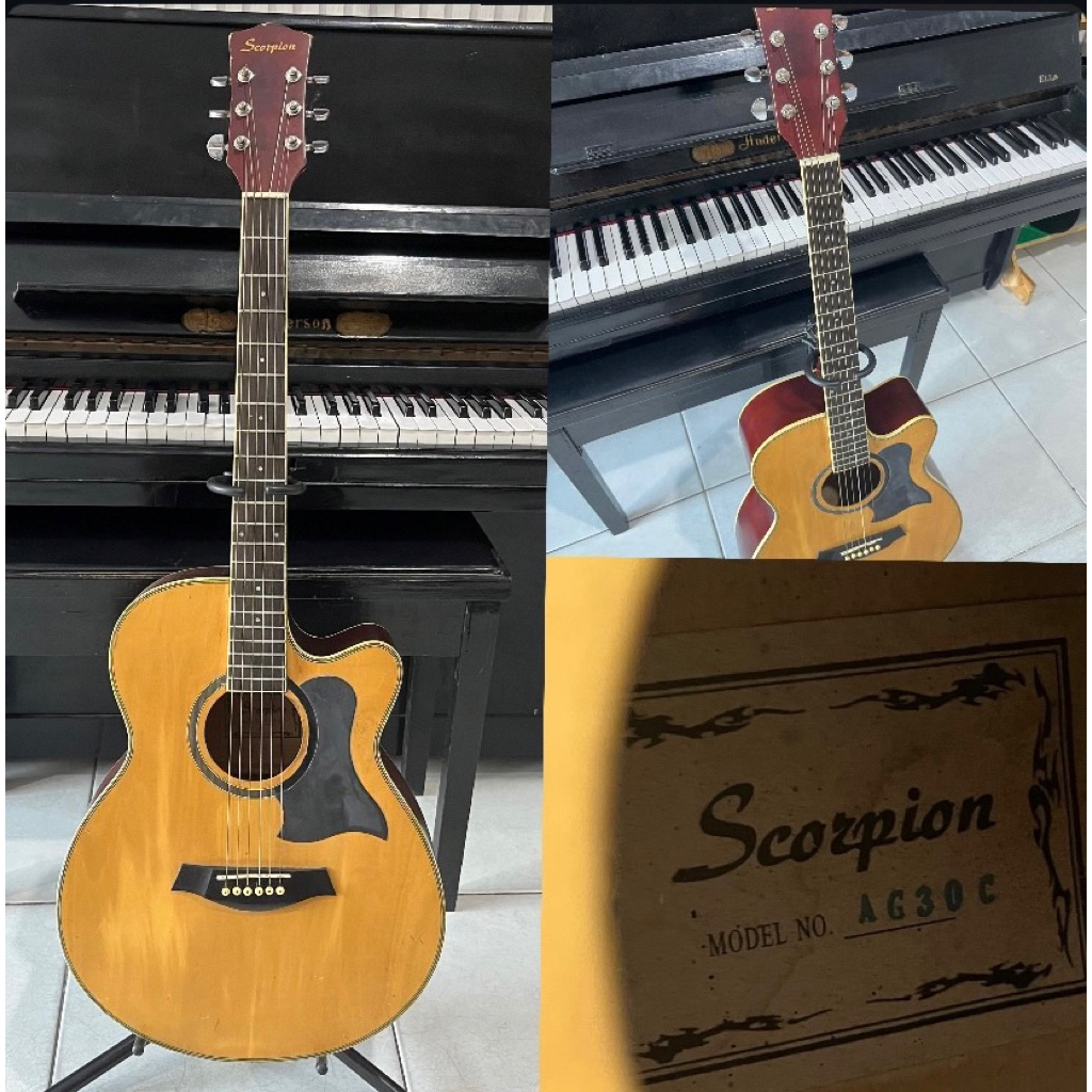 Gitar Akustik Second Original Scorpion