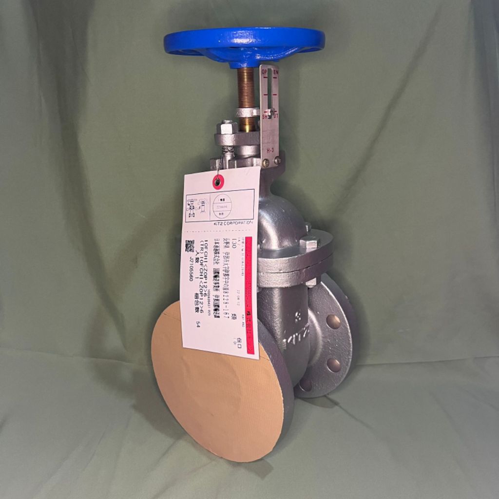 Gate valve kitz 4" inch jis 10k flange FCHI