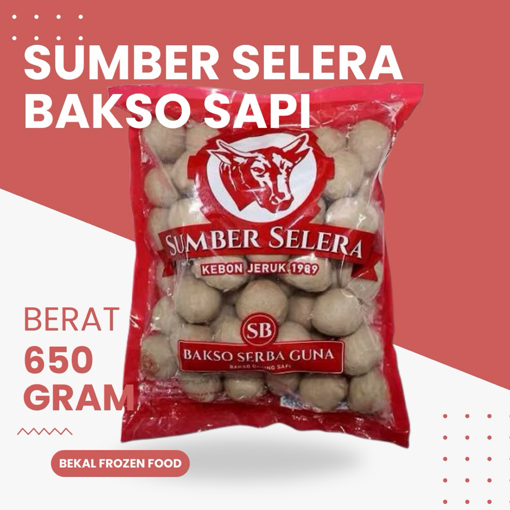 Bakso Sapi Sumber Selera BAKSO SERBAGUNA isi 50