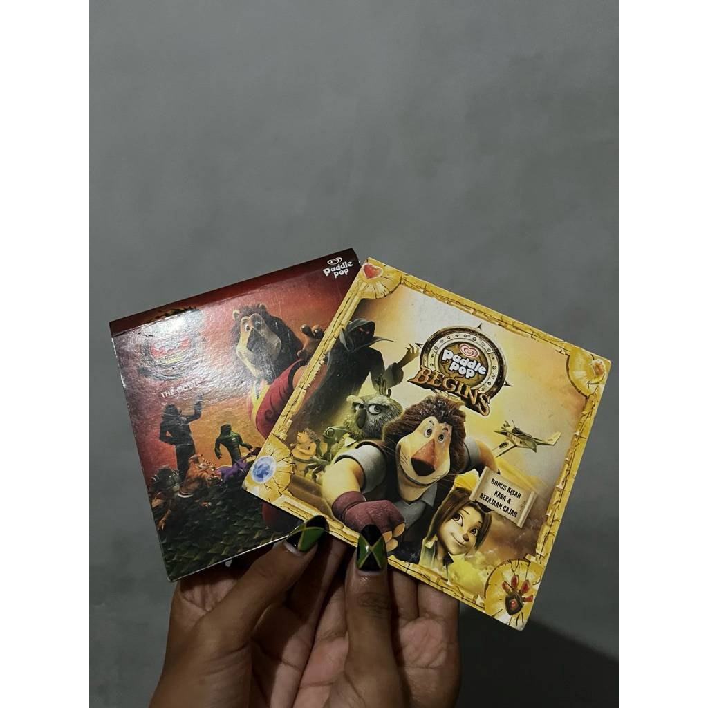 kaset dvd paddle pop kombatei & begins