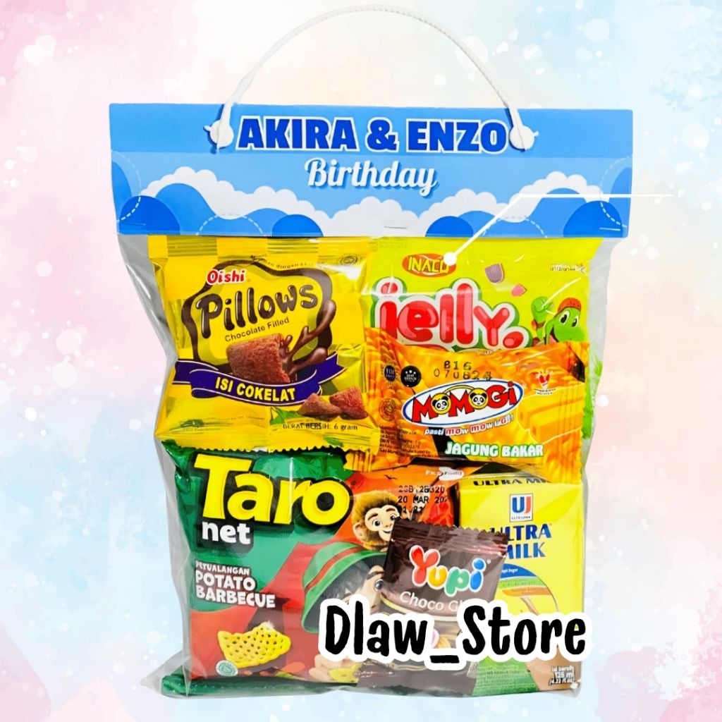 Paket Snack Ulang Tahun Anak Termurah Bingkisan Hampers Premium