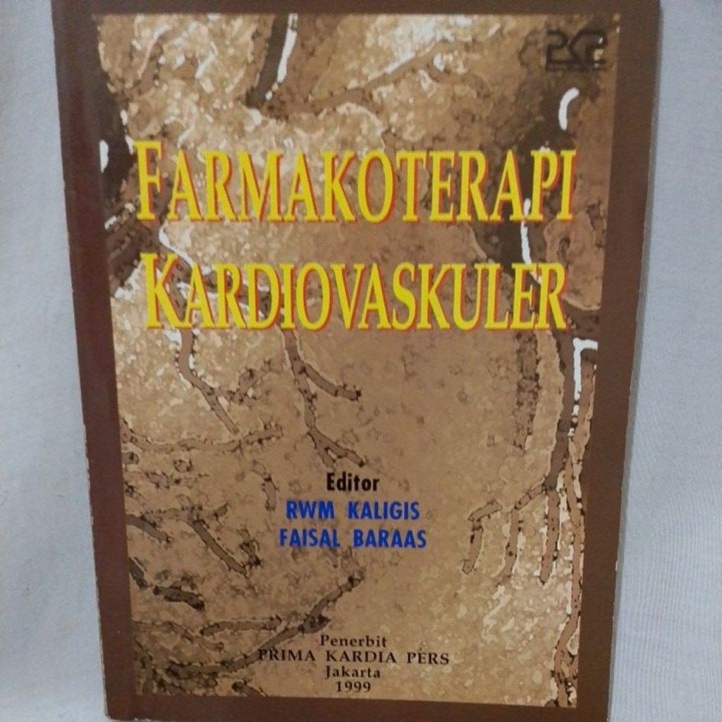 Buku kedokteran Farmakoterapi Kardiovaskuler original