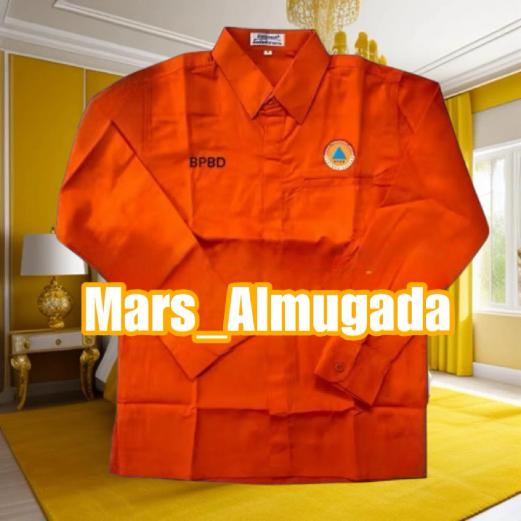 Kemeja BPBD Baju BPBD Seragam BPBD K1