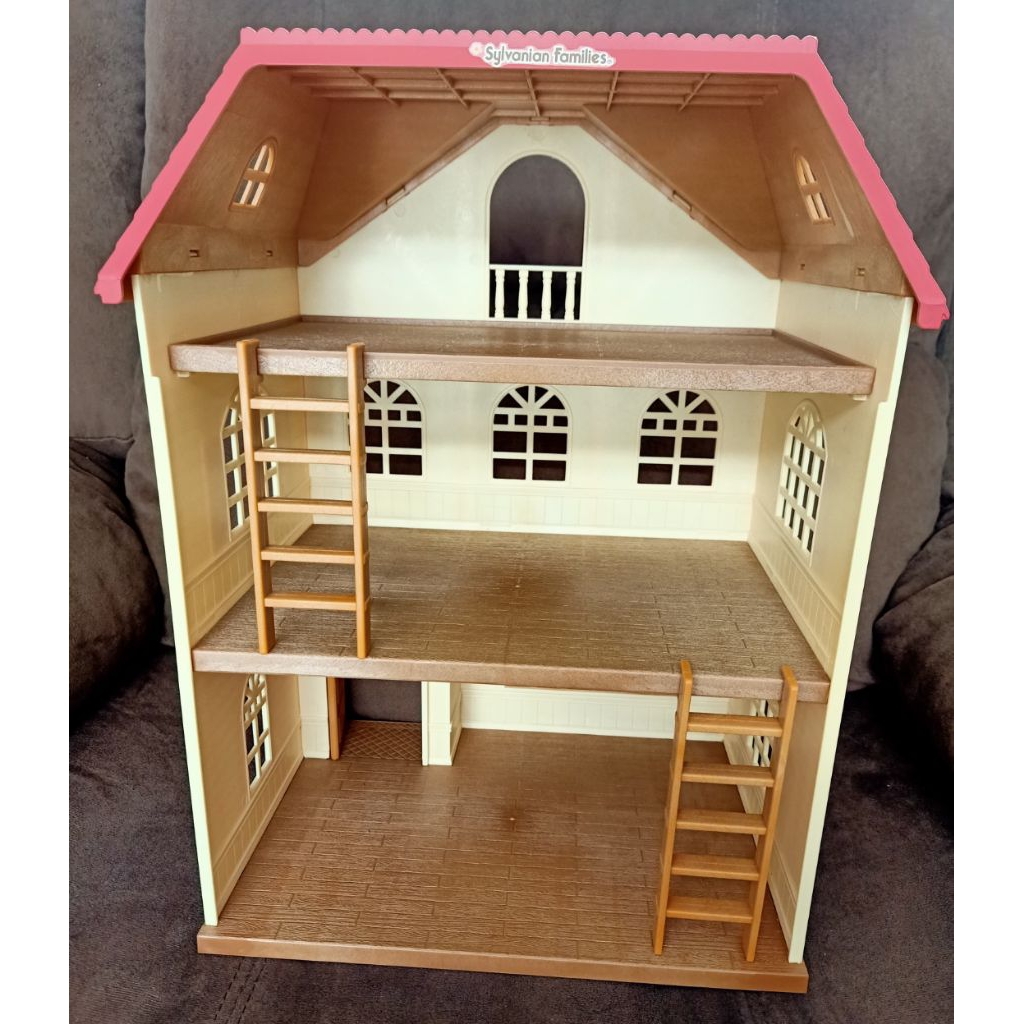 Preloved Rumah Sylvanian Families 3 Story House Connectable - Rumah Sylvanian