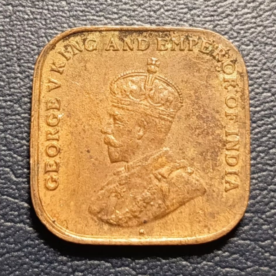Koleksi Koin Straits Settlement 1 Cent King George V Tahun 1920