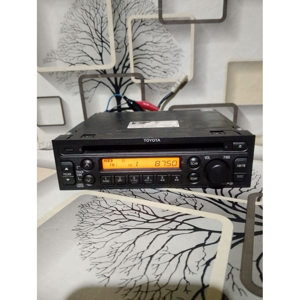 head unit tape mobil original copotan toyota Avanza/xenia