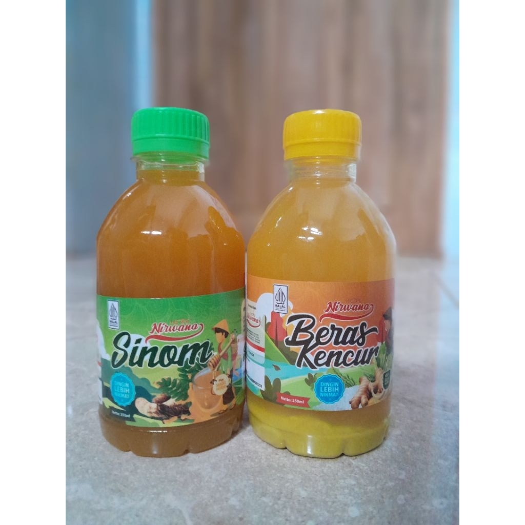 Promo Beras Kencur Sinom Nirwana 250 ml Best Seller [ Siap Kirim ]