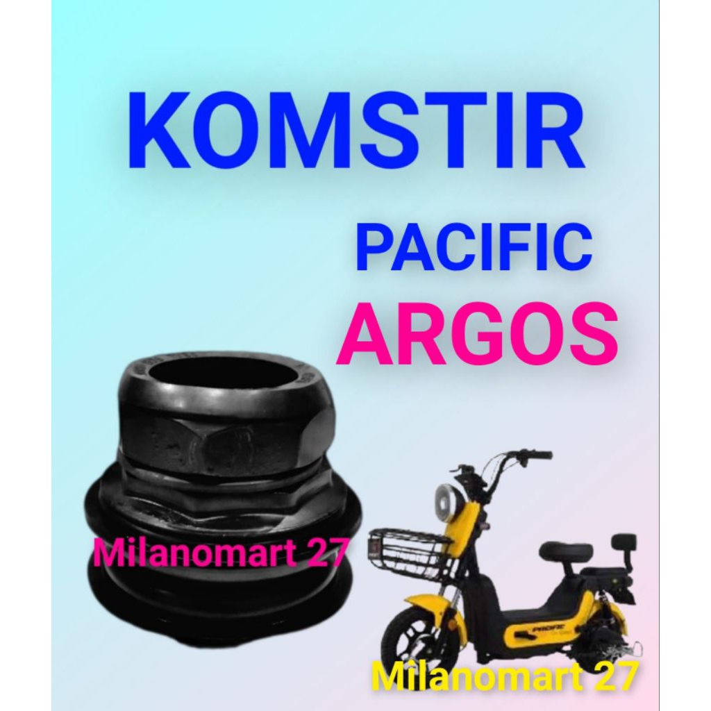 komstir sepeda listrik pacific argos Kones headset komfork sepeda listrik pacific argos
