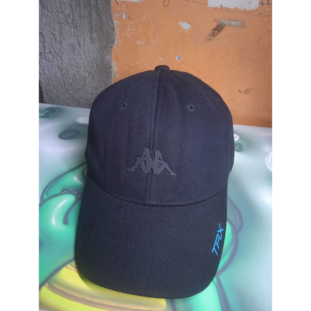 topi kappa patch rubber dryfit