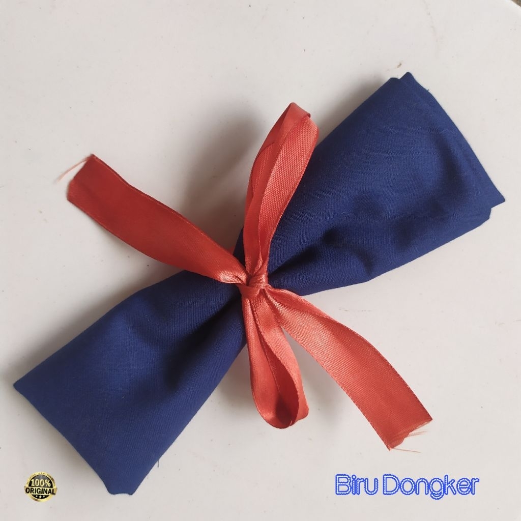 Kain Katun Toyobo Deluxe Premium Biru Dongker (Lembut Adem Tidak Menerawang Berkualitas) Per 0,5 met