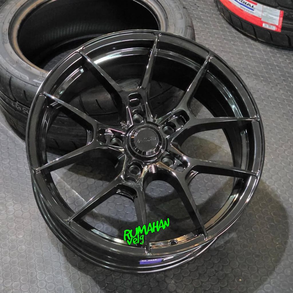 velg PCD 5X120 RAYS G025 FLOW FORMING ring 18 lebar 8 pcd 5x120 velg mobil ring 18 velg mobil e46 ve