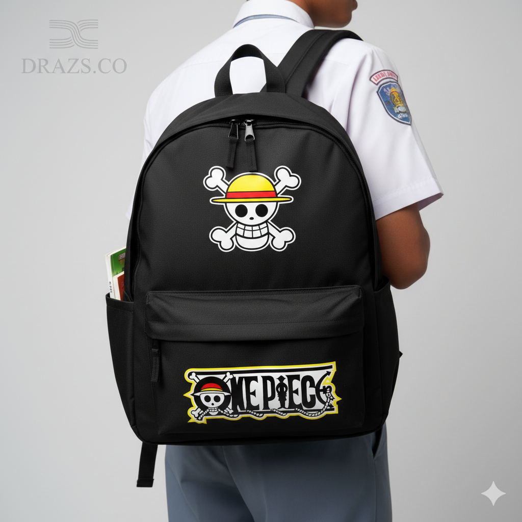 tas ransel setandar distro ,tas one piece cowo cewe