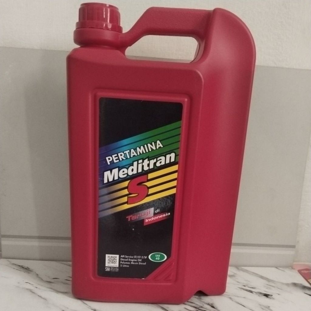 OLI MEDITRAN S 5Liter oli mesin diesel
