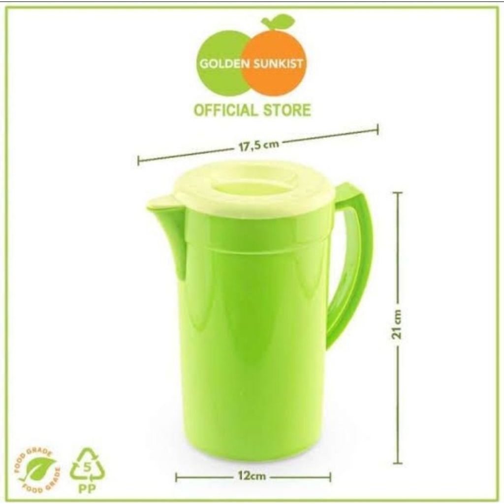 Kan Air Besar Hijau KA 3009 H Golden Sunkist /teko air