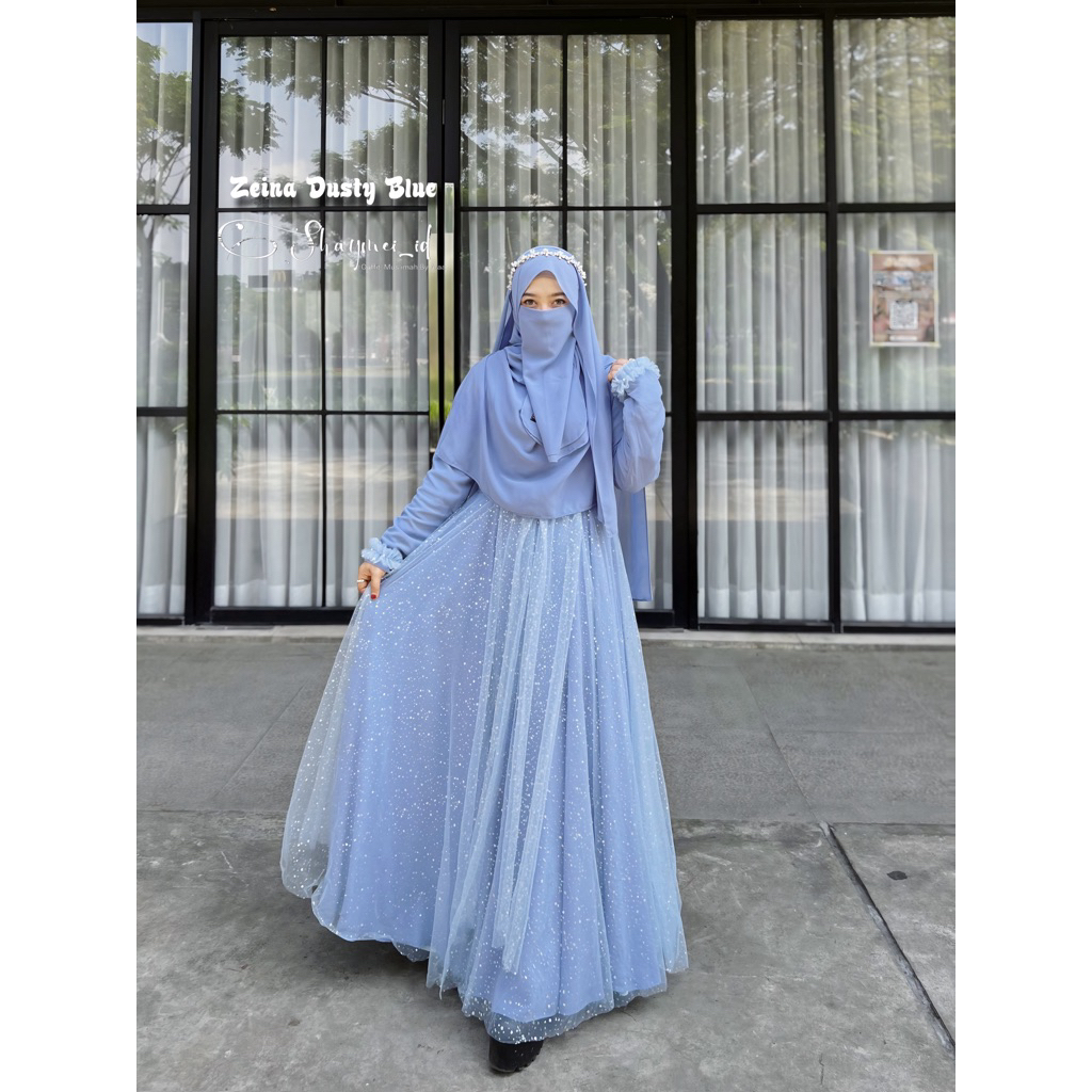 SHAYMEI_ID | Zeina Dress | dress muslimah |gamis bercadar