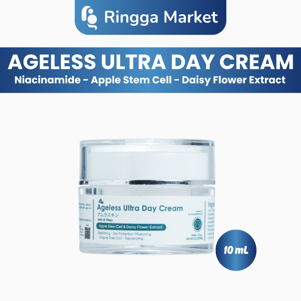 Amura Ageless Ultra Day Cream - Menyamarkan Tanda Penuaan