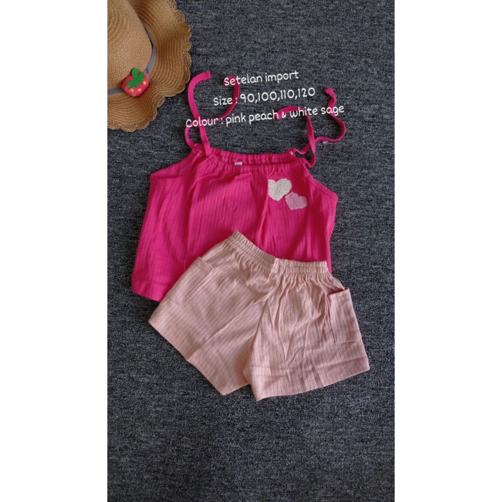 GI - DAE - SETELAN CELANA ANAK CEWEK IMPORT