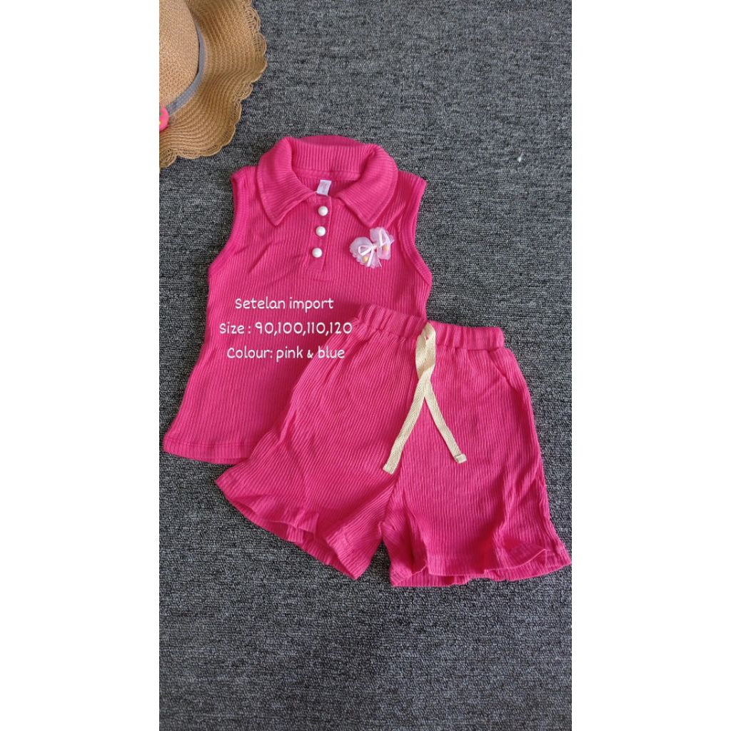 GI - DAE - SETELAN CELANA ANAK CEWEK IMPORT
