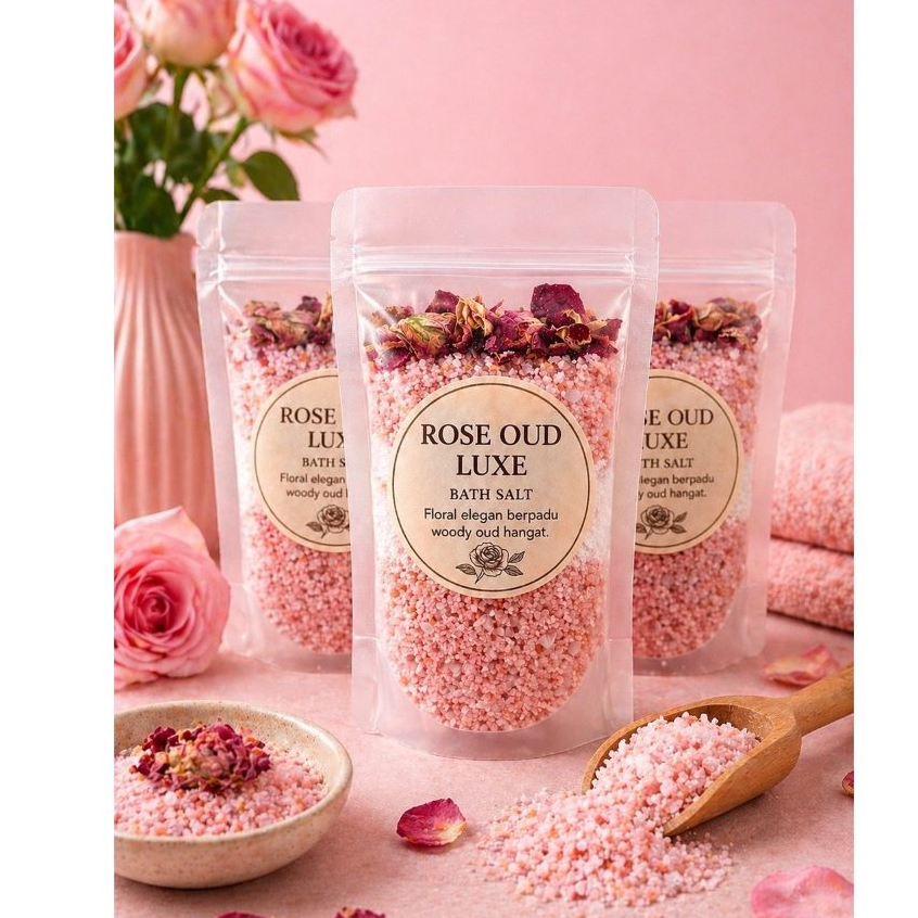Garam Mandi Garam Mineral Bath Salt 100% Natural Garam Mandi Aroma Terapi Bath Salt/Spa Kaki