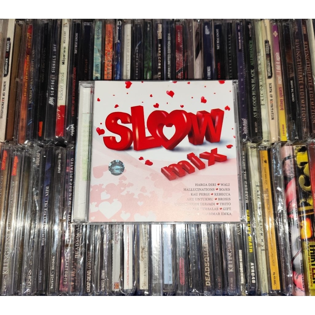 CD Slow Mix - Wali, Bojes, Rebecca, The Virgin, The Rain, Baron Soulmates, Caramel