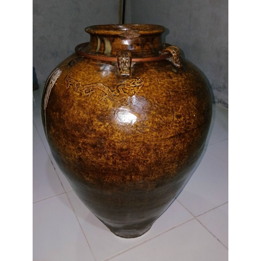Guci Antik Kalimantan Balanga Dayak Asli