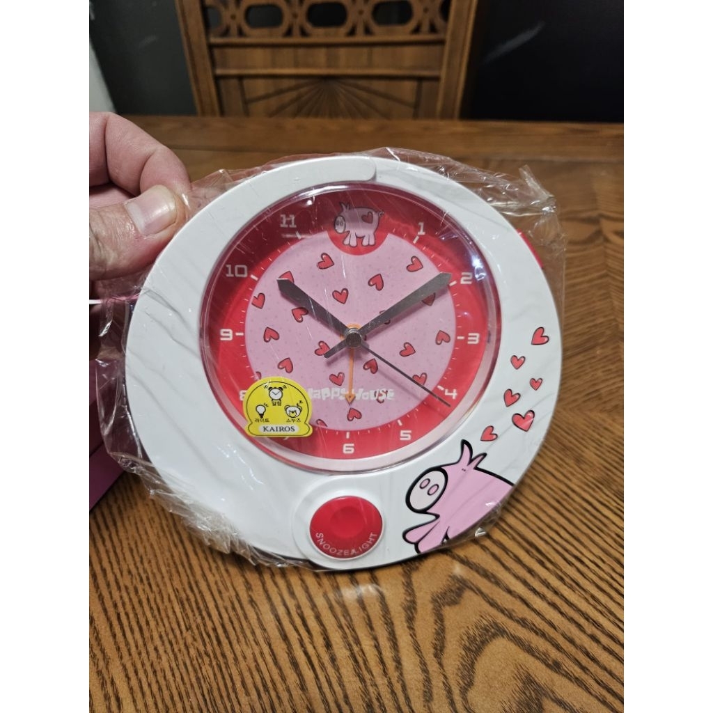 Jam weker meja karakter- Jam alarm KAİROS Happy House estetik