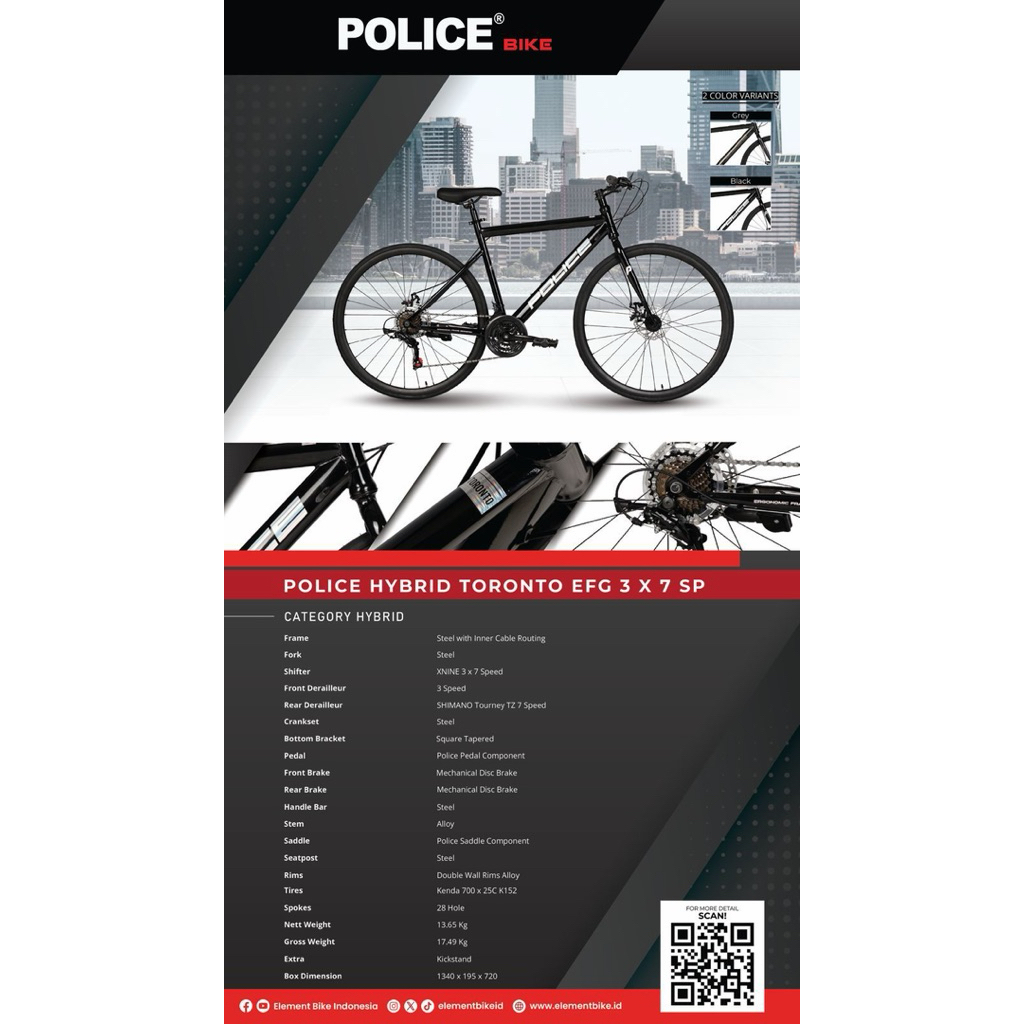 Element 700c Police Hybrid Toronto EFG New