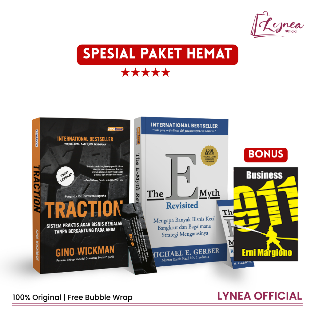 BUKU TRACTION - THE E-MYTH REVISITED - RENEBOOK